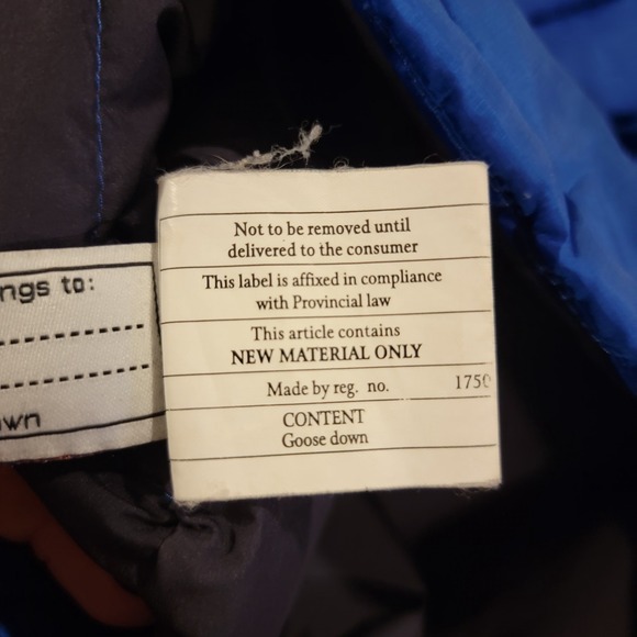 Patagonia Goose Down Sweater Jacket Youth XL 14 Boys Grey Full Zip Puffer Coat - Picture 8 of 14